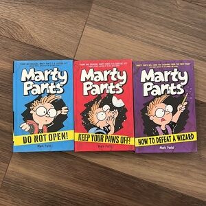 Marty Pants Kids Books 1, 2, 3 hard cover